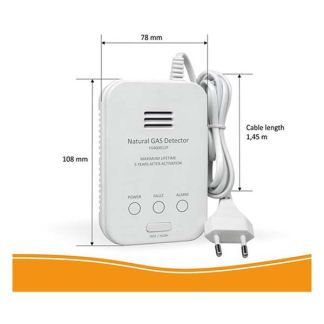 ELRO Gasmelder | ELRO (Netstroom, 85 dB) FG400011P K170501319 - 3