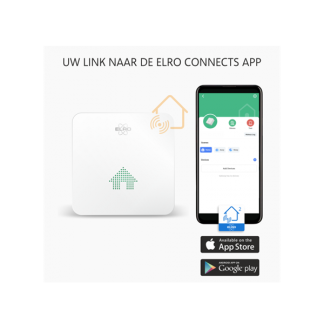 ELRO K2 connector | ELRO (Wifi, Alarm, Geschikt voor ELRO connects) SF50GA K170501325 - 