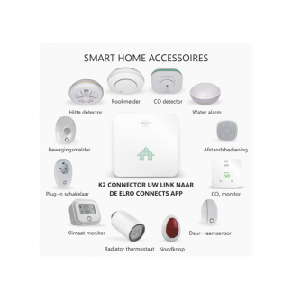 ELRO K2 connector | ELRO (Wifi, Alarm, Geschikt voor ELRO connects) SF50GA K170501325 - 4