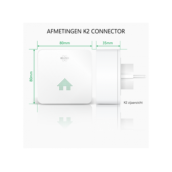 ELRO K2 connector | ELRO (Wifi, Alarm, Geschikt voor ELRO connects) SF50GA K170501325 - 5