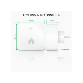 ELRO K2 connector | ELRO (Wifi, Alarm, Geschikt voor ELRO connects) SF50GA K170501325 - 