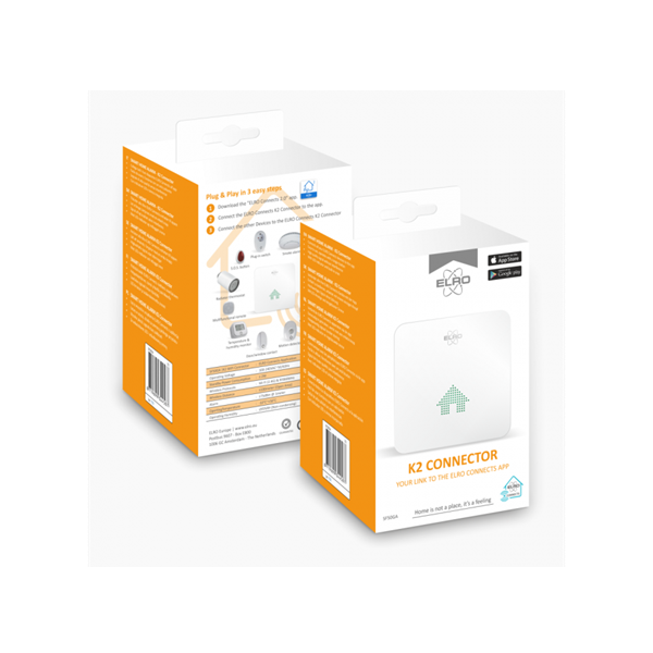 ELRO K2 connector | ELRO (Wifi, Alarm, Geschikt voor ELRO connects) SF50GA K170501325 - 6