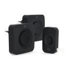 Plug-in deurbel | ELRO (Draadloos, 300 meter, 110 dB, ledindicator, 2 ontvangers, Zwart)