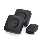 ELRO Plug-in deurbel | ELRO (Draadloos, 300 meter, 110 dB, ledindicator, 2 ontvangers, Zwart) DB3000PL-P1C2B K170113568 - 2
