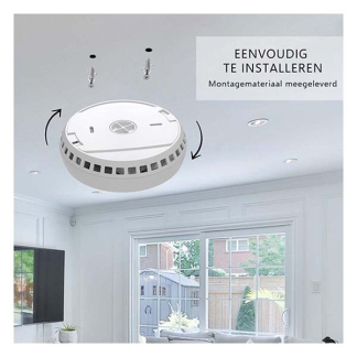 ELRO Rookmelder | ELRO | 2 stuks (10 jaar sensor, Koppelbaar) FZ500221R K170501322 - 6