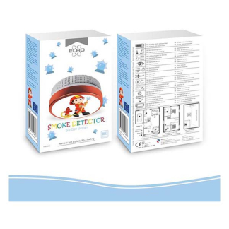 ELRO Rookmelder | ELRO (10 jaar sensor, 10 jaar batterij, Compact, Brandweerman) FS811016 K170501315 - 3