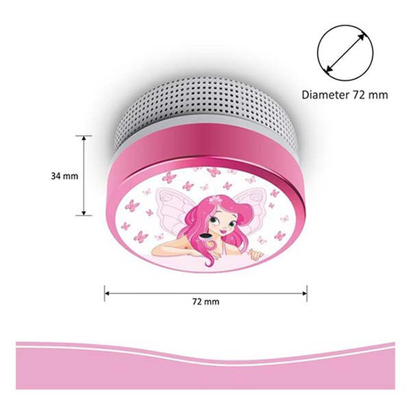 ELRO Rookmelder | ELRO (10 jaar sensor, 10 jaar batterij, Compact, Elfenprinses) FS811017 K170501316 - 2
