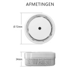 ELRO Rookmelder | ELRO (10 jaar sensor, 10 jaar batterij, Compact) FS801011 K170501314 - 6