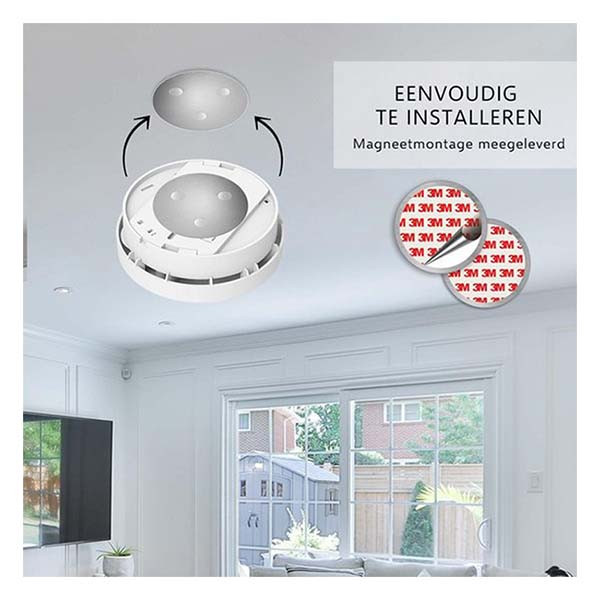 ELRO Rookmelder | ELRO (10 jaar sensor, 10 jaar batterij, Magneetmontage) FS151011M K170501311 - 4