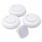 ELRO Slimme rookmelder | Elro Connects (Wifi, Hittemelder, Koppelbaar, 3 stuks) SF400S K170203306 ELRO Slimme rookmelder | Elro Connects (Wifi, Hittemelder, Koppelbaar, 3 stuks) SF400S K170203306