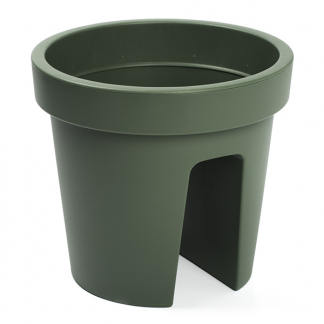 Ecken & Kanten Balkon bloembak | Ecken & Kanten | Ø 28 centimeter (Polypropyleen, Buiten, Groen) Y54197580 K170103424 - 1