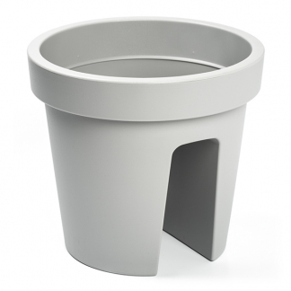 Ecken & Kanten Balkon bloempot | Ecken & Kanten | Ø 28 centimeter (Grijs) Y54197790 K170103423 - 1