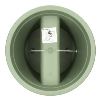 Ecken & Kanten Balkon bloempot | Ecken & Kanten | Ø 28 centimeter (Polypropyleen, Buiten, Groen) Y54201320 K170116480 - 2