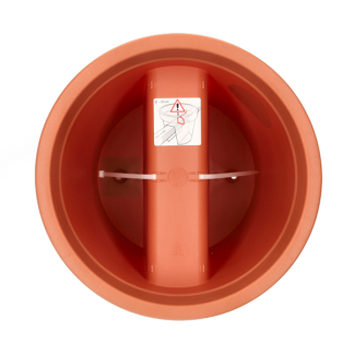 Ecken & Kanten Balkon bloempot | Ecken & Kanten | Ø 28 centimeter (Polypropyleen, Buiten, Terracotta) Y54199710 K170116491 - 2