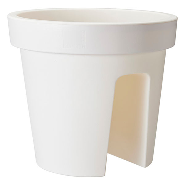 Ecken & Kanten Balkon bloempot | Ecken & Kanten | Ø 28 cm (Wit) Y54203100 K170116815 - 1