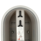 Ecken & Kanten Balkon plantenbak | Ecken & Kanten | 40 x 27 x 25 centimeter (Polypropyleen, Buiten, Grijs) Y54197850 K170116471 - 5