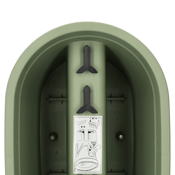 Ecken & Kanten Balkon plantenbak | Ecken & Kanten | 40 x 27 x 25 cm (Polypropyleen, Buiten, Groen) Y54201350 K170116481 - 5
