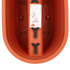 Ecken & Kanten Balkon plantenbak | Ecken & Kanten | 40 x 27 x 25 cm (Polypropyleen, Buiten, Terracotta) Y54199740 K170116492 - 4