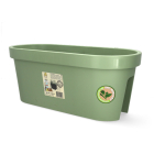 Balkon plantenbak | Ecken & Kanten | 59 x 27 x 25 centimeter (Groen)
