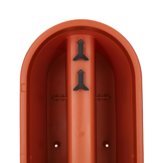Ecken & Kanten Balkon plantenbak | Ecken & Kanten | 59 x 27 x 25 centimeter (Terracotta) Y54199750 K170116493 - 5
