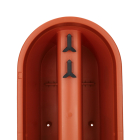 Ecken & Kanten Balkon plantenbak | Ecken & Kanten | 59 x 27 x 25 centimeter (Terracotta) Y54199750 K170116493 - 5