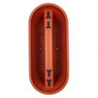 Ecken & Kanten Balkon plantenbak | Ecken & Kanten | 59 x 27 x 25 cm (Terracotta) Y54199750 K170116493 - 3