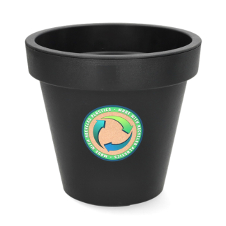 Ecken & Kanten Bloempot | Ecken & Kanten | Ø 20 cm (Kunststof, Binnen/Buiten, Antraciet) Y54199410 K170116462 - 1