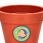 Ecken & Kanten Bloempot | Ecken & Kanten | Ø 20 cm (Kunststof, Binnen/Buiten, Terracotta) Y54199600 K170116486 - 2