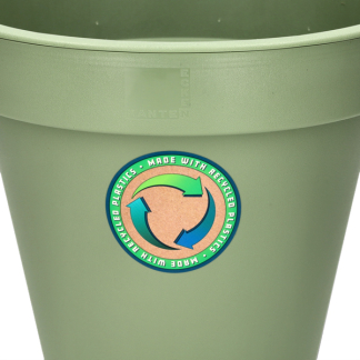 Ecken & Kanten Bloempot | Ecken & Kanten | Ø 25 centimeter (Kunststof, Binnen/Buiten, Groen) Y54199930 K170116476 - 2