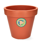 Ecken & Kanten Bloempot | Ecken & Kanten | Ø 25 centimeter (Kunststof, Binnen/Buiten, Terracotta) Y54199610 K170116487 - 1