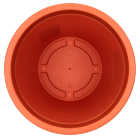 Ecken & Kanten Bloempot | Ecken & Kanten | Ø 25 centimeter (Kunststof, Binnen/Buiten, Terracotta) Y54199610 K170116487 - 3