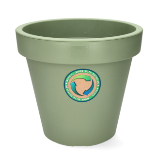 Ecken & Kanten Bloempot | Ecken & Kanten | Ø 25 cm (Kunststof, Binnen/Buiten, Groen) Y54199930 K170116476 - 1