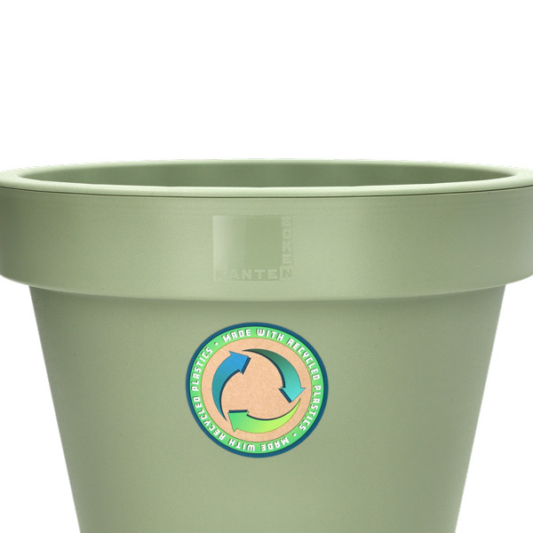 Ecken & Kanten Bloempot | Ecken & Kanten | Ø 30 cm (Kunststof, Binnen/Buiten, Groen) Y54199940 K170116477 - 2