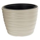 Ecken & Kanten Bloempot | Ecken & Kanten | Ø 37.5 x 27.9 cm (Polypropyleen, Binnen/Buiten, Taupe) Y89300700 K170116820 - 1