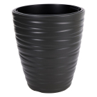 Ecken & Kanten Bloempot | Ecken & Kanten | Ø 37.5 x 42 cm (Polypropyleen, Binnen/Buiten, Donkergrijs) Y89300860 K170116823 - 1