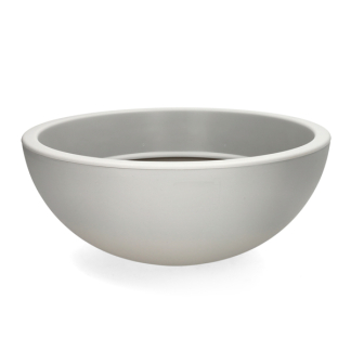 Ecken & Kanten Plantenschaal | Ecken & Kanten | Ø 40 cm (Dubbelwandig, Polyethyleen, Binnen/buiten, Lichtgrijs) Y54197840 K170116470