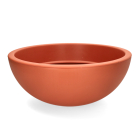 Plantenschaal | Ecken & Kanten | Ø 40 cm (Dubbelwandig, Polyethyleen, Binnen/buiten, Terracotta)