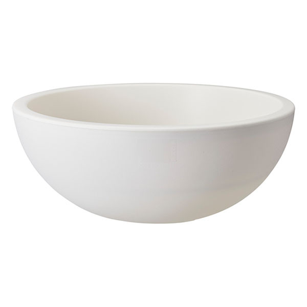 Ecken & Kanten Plantenschaal | Ecken & Kanten | Ø 40 cm (Polyethyleen, Binnen/Buiten, Wit) Y54203140 K170116819 - 1
