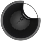 Ecken & Kanten Regenpijp bloempot | Ecken & Kanten | Ø 23.5 centimeter (Antislip, Kunststof, Antraciet) Y54199510 K170116467 - 3