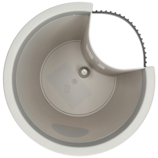 Ecken & Kanten Regenpijp bloempot | Ecken & Kanten | Ø 23.5 centimeter (Antislip, Kunststof, Grijs) Y54197820 K170116473 - 3