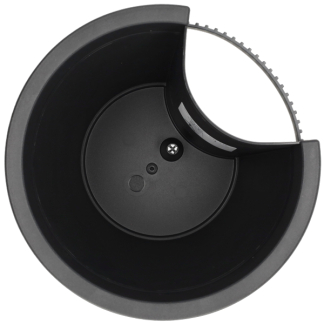 Ecken & Kanten Regenpijp bloempot | Ecken & Kanten | Ø 23.5 cm (Antislip, Kunststof, Antraciet) Y54199510 K170116467 - 3