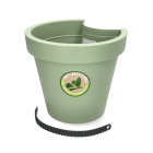 Ecken & Kanten Regenpijp bloempot | Ecken & Kanten | Ø 23.5 cm (Antislip, Kunststof, Groen) Y54201310 K170116483 - 2