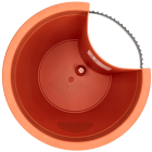 Ecken & Kanten Regenpijp bloempot | Ecken & Kanten | Ø 23.5 cm (Antislip, Kunststof, Terracotta) Y54199700 K170116494 - 3