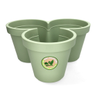 Ecken & Kanten Stapelbare bloempot | Ecken & Kanten | 41.5 x 44 x 20 centimeter (Groen, 3 voudig, Kunststof) Y54199990 K170116485 - 1