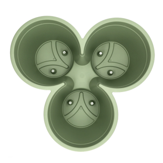 Ecken & Kanten Stapelbare bloempot | Ecken & Kanten | 41.5 x 44 x 20 centimeter (Groen, 3 voudig, Kunststof) Y54199990 K170116485 - 2