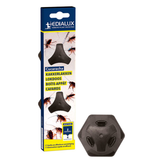 Edialux Kakkerlakken lokdoos | Edialux | 2 stuks 1103007931 K170112148