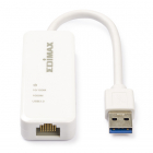 Netwerkadapter USB A naar RJ45 - Edimax (USB 3.0, 1 Gbps, Wit)