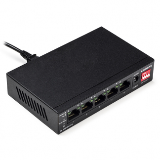Edimax PoE switch | Edimax | 5 poorten (100 Mbps, 4x PoE) ES-5104PHV2 K020610017 - 