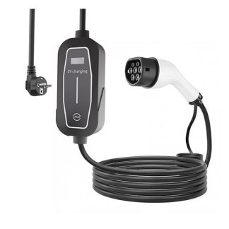 Energenie Mobiele lader auto | Type 2 | Energenie |5 meter (3.7 kW, Geaard, LCD-scherm, IP65) EV-MC3.7KW-5M K120510149 - 1