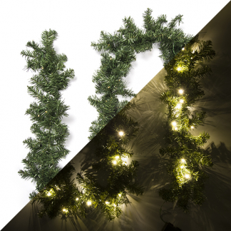 Everlands Guirlande | 2.7 meter (50 leds, Timer, Batterijen, Binnen/Buiten) 690066 K151000180 - 1